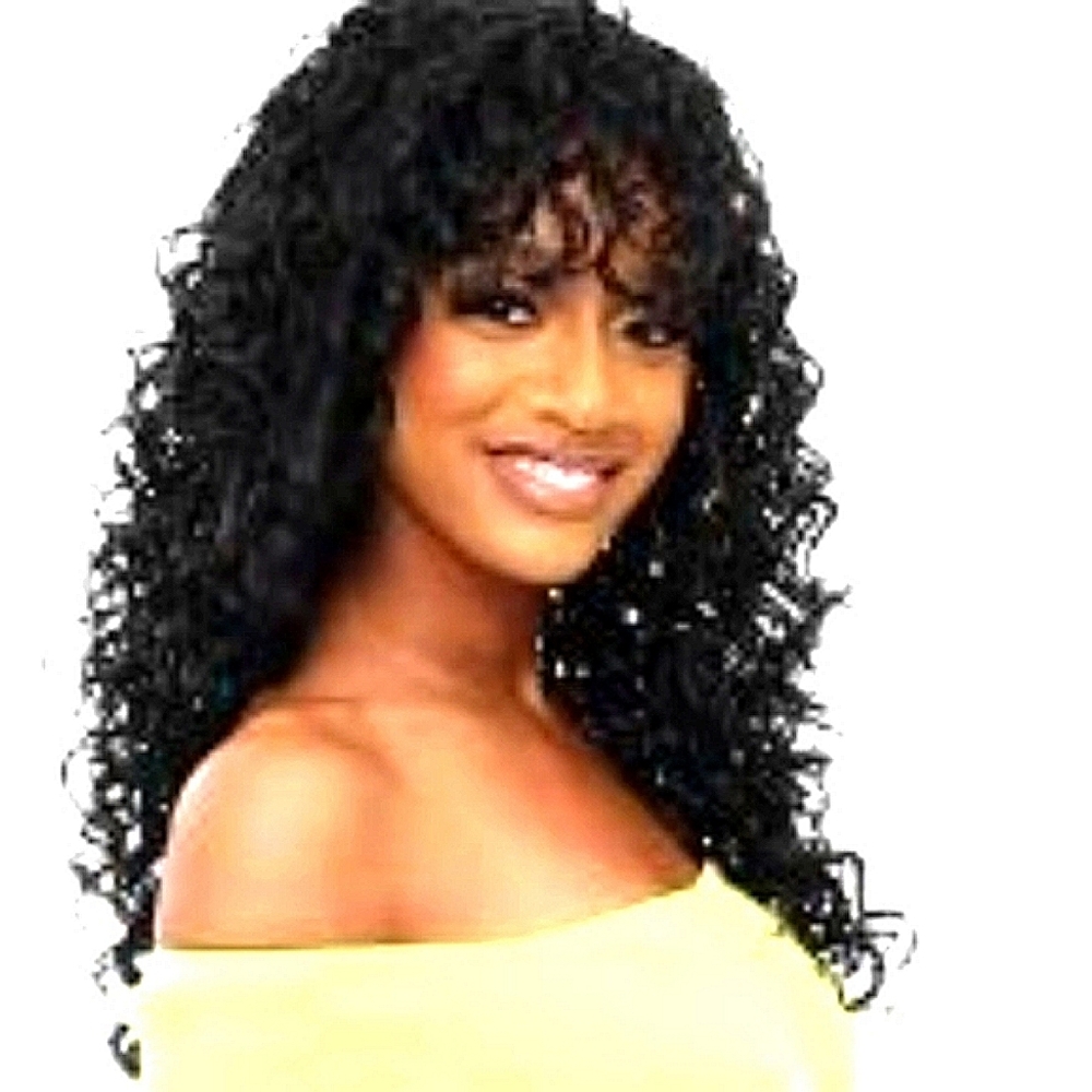 Outre Converti-Cap + Bang: Loved One + Bang (Color Available: DR Honey Auburn)